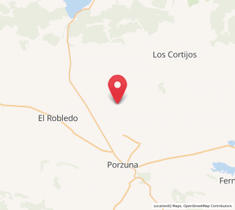 Map of Las Rabinadillas, Castille-La Mancha