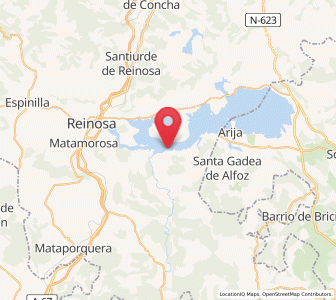 Map of Las Rozas, Cantabria