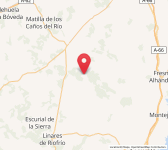 Map of Las Veguillas, Castille and León
