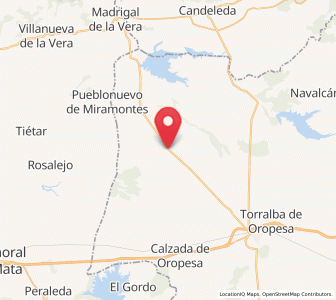 Map of Las Ventas de San Julián, Castille-La Mancha