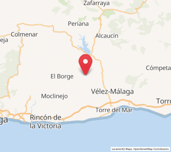 Map of Las Zorrillas, Andalusia