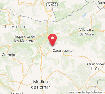 Map of Lastra de las Eras, Castille and León