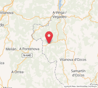 Map of Llan, Asturias