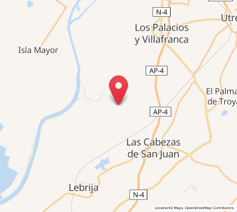 Map of Llanos de San Juan, Andalusia