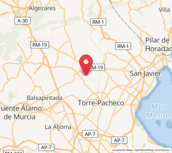 Map of Lo Ferro, Murcia