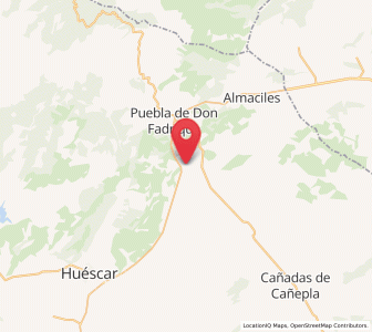 Map of Lóbrega, Andalusia