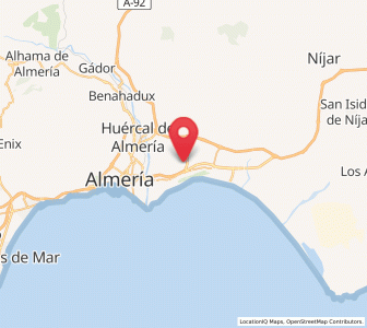 Map of Loma Cabrera, Andalusia