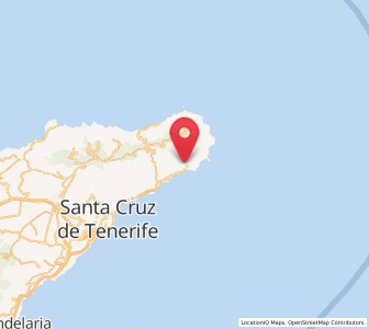 Map of Lomo de la Cruz, Canary Islands