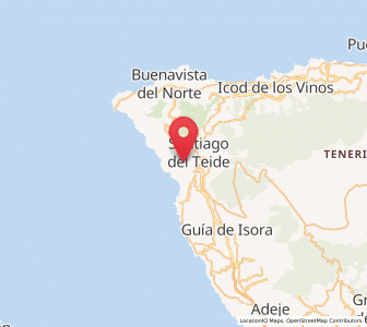 Map of Lomo de Masca, Canary Islands