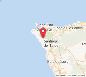 Map of Los Carrizales, Canary Islands