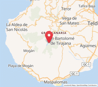 Map of Los Cercados, Canary Islands