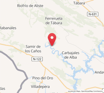 Map of Losacino, Castille and León