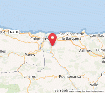 Map of Luey, Cantabria