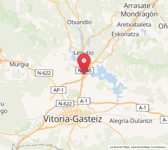 Map of Luko, Basque Country
