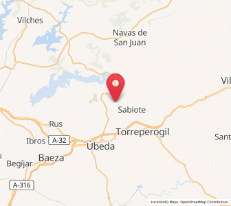 Map of Madroñal, Andalusia