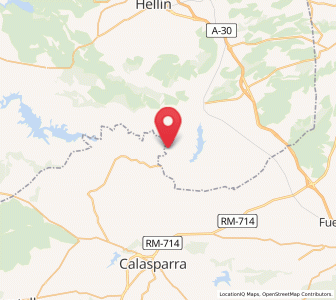 Map of Maeso, Castille-La Mancha