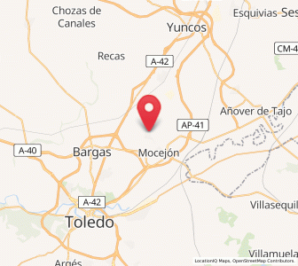 Map of Magán, Castille-La Mancha