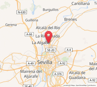 Map of Majalobas, Andalusia