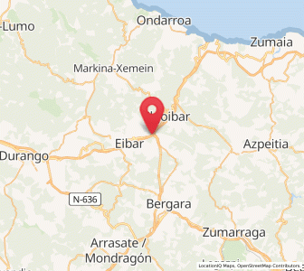 Map of Maltzaga, Basque Country