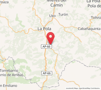 Map of Malvedo, Asturias