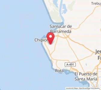 Map of Manchuelas, Andalusia