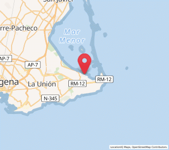 Map of Mar de Cristal, Murcia