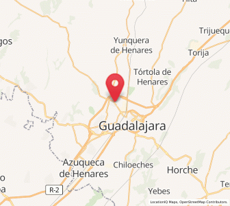 Map of Marchamalo, Castille-La Mancha