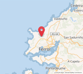 Map of Marmancón, Galicia