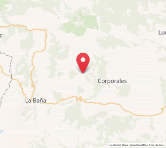 Map of Marrubio, Castille and León