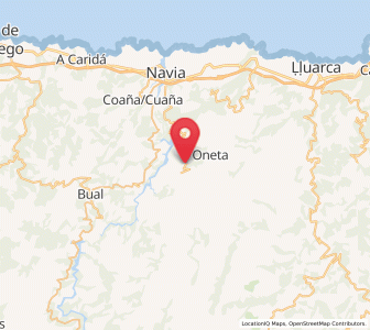 Map of Martintorín, Asturias