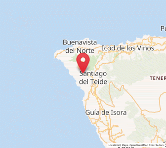 Map of Masca, Canary Islands