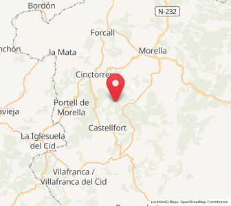 Map of Masía de Dolz, Valencia