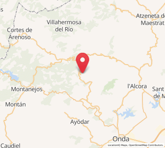 Map of Masía de Giraba de Arriba, Valencia