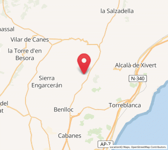 Map of Masía de Moliner, Valencia