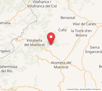 Map of Masía del Camado, Valencia