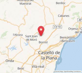Map of Masía Táfol, Valencia