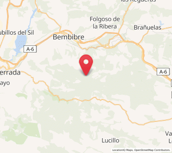 Map of Matavenero y Poibueno, Castille and León