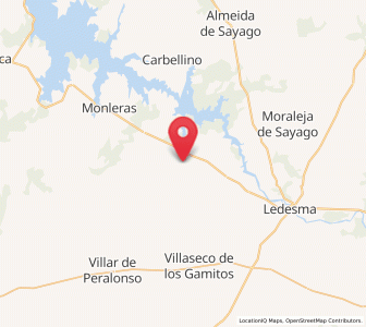 Map of Mazán, Castille and León