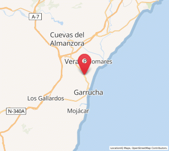 Map of Media Legua, Andalusia