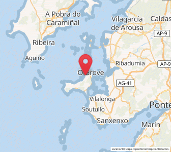 Map of Melojo, Galicia