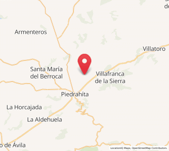Map of Mesegar de Corneja, Castille and León