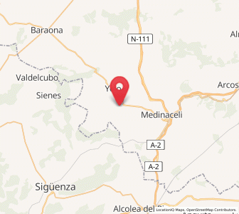 Map of Miño de Medina, Castille and León