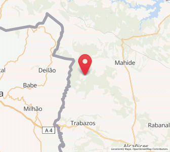 Map of Moldones, Castille and León
