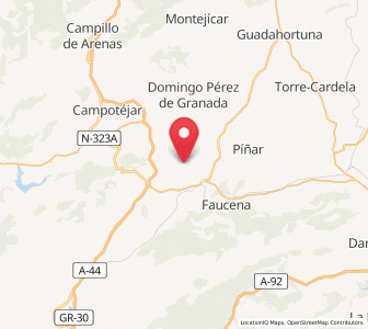 Map of Montalbanes, Andalusia