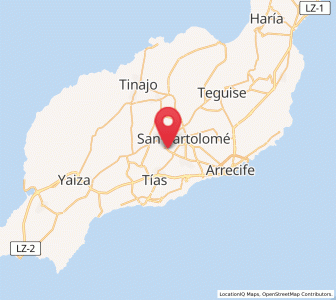 Map of Montaña Blanca, Canary Islands