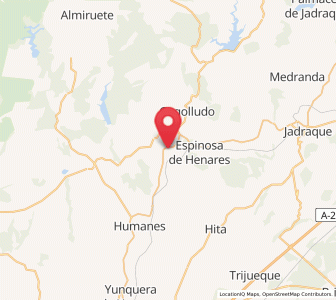 Map of Montarrón, Castille-La Mancha