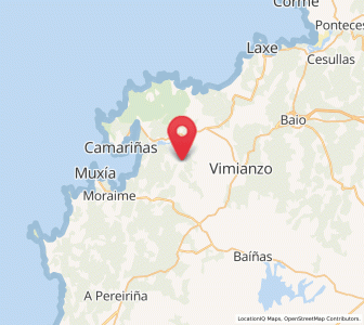 Map of Montecelos, Galicia