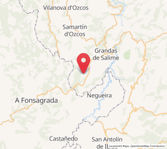 Map of Monteserín Grande, Asturias