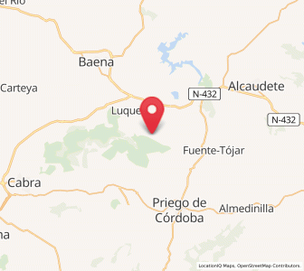Map of Morellana, Andalusia
