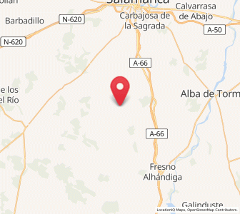 Map of Morille, Castille and León